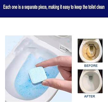 PrimePickz FreshFlush™ Toilet Bubble Cleaning Tablets | Long-Lasting Fragrance & Deep Clean Action | 12 Pieces Pack