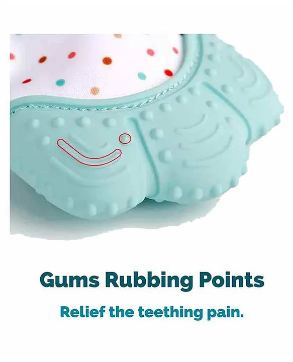 PrimePickz™ NibbleSafe Baby Teething Glove – Soft Silicone Teether Mitten