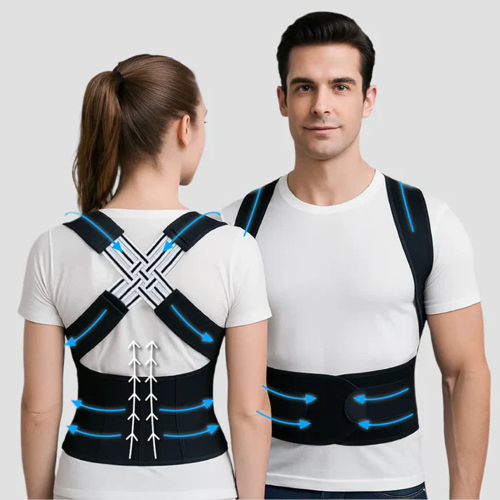 PrimePickz PostureFlex™ Pro – Advanced Back & Shoulder Posture Corrector for Pain Relief